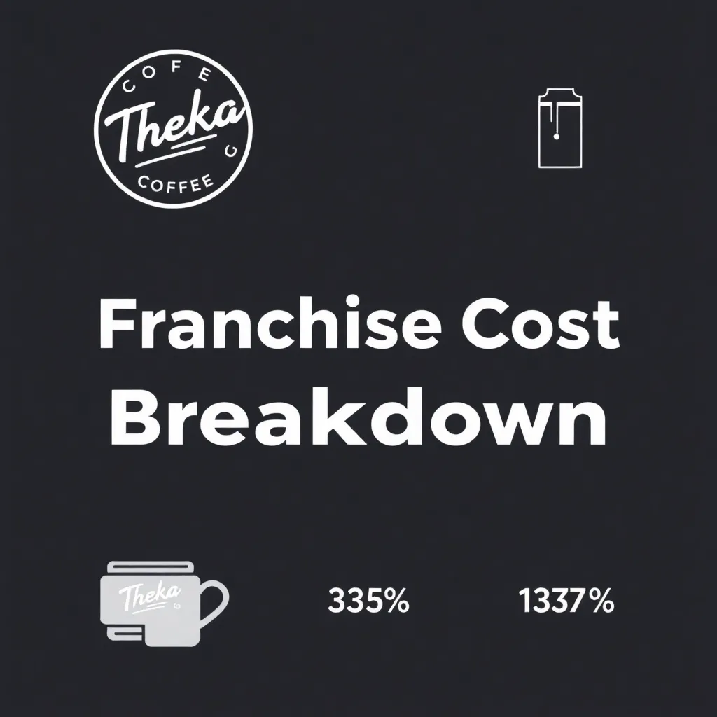 A breakdown of the estimated costs of starting a Theka Coffee franchise, including initial investment, ongoing expenses, and potential revenue streams.